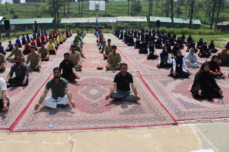 Yoga day celebration 