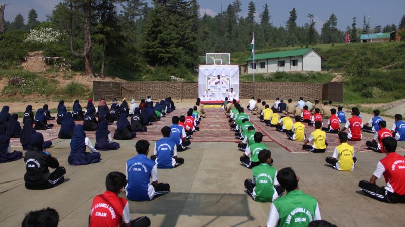 Yoga day celebration 